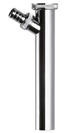 Патрубок Remer для стиральной или посудомоечной машины, хром