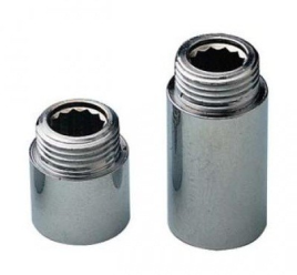 Удлинитель Внутренний-Наружный Viega хром 3/4", 65мм