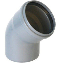 Уголок канализационный 45° Политэк
