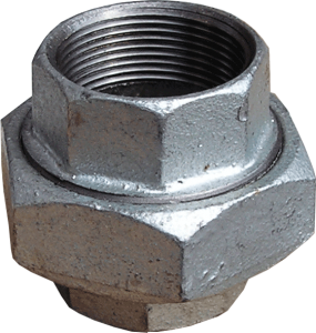 Американка прямая Внутренняя-Внутренняя оцинкованная 1/2" 