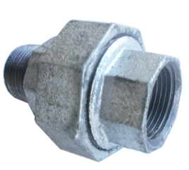 Американка прямая Внутренне-Наружная оцинкованная 1/2"