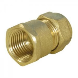 Соединитель прямой с внутренней резьбой COMISA Ф18-1/2"