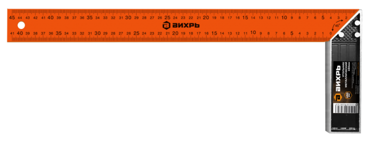 Угольник металлический Вихрь 450 мм