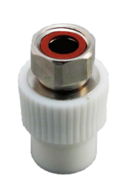 Муфта прямая с накидной гайкой SPK Ф25-3/4"