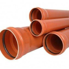 Труба канализационная Ф200 наружная 1 м