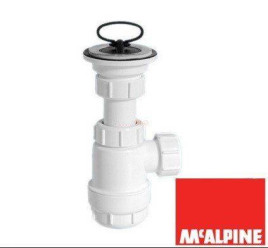 Сифон бутылочный с выпуском (1 1/4'x32мм) McAlpine MRW2L