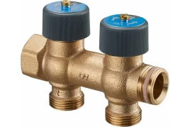 Распределительная гребенка Oventrop Multidis R для водоснабжения 3/4” - 3/4” / 4 выхода