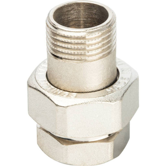 STOUT Американка ВН прямая никелированная 1 1/4"    SFT-0041-000114