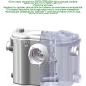 Канализационный туалетный насос измельчитель AquaTIM AM-STP-450