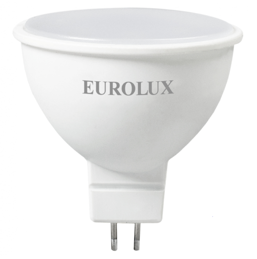 Лампа светодиодная EUROLUX LL-E-MR16-7W-230-2,7K-GU5.3 76/2/23